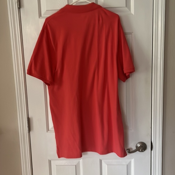 Men’s rosy colored golf shirt - Picture 4 of 4